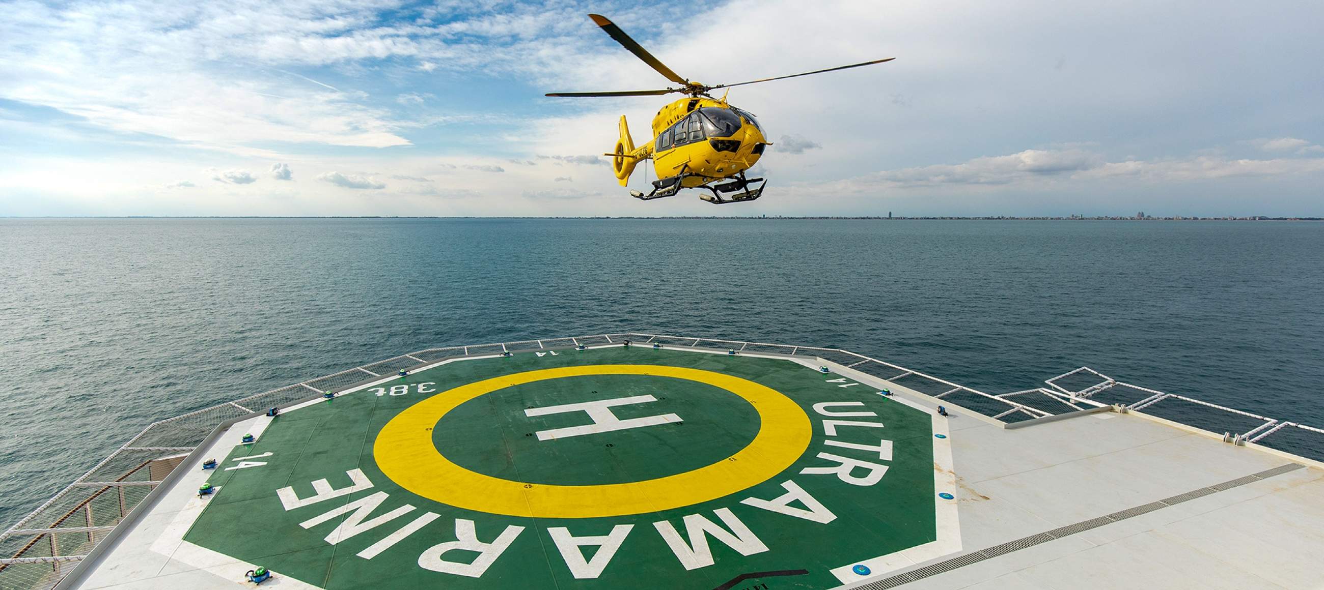 Ultramarine Helicopter