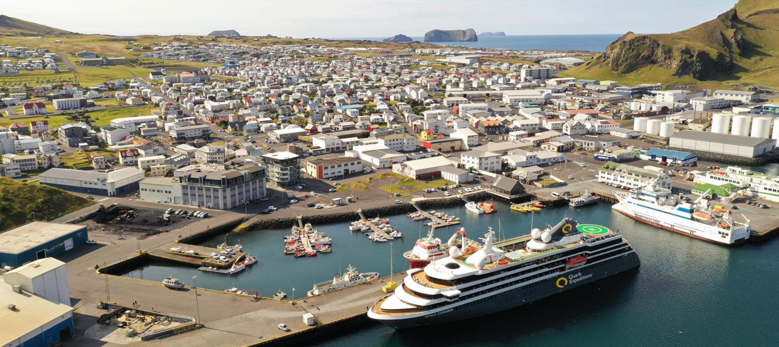 World Explorer in Icelandic port