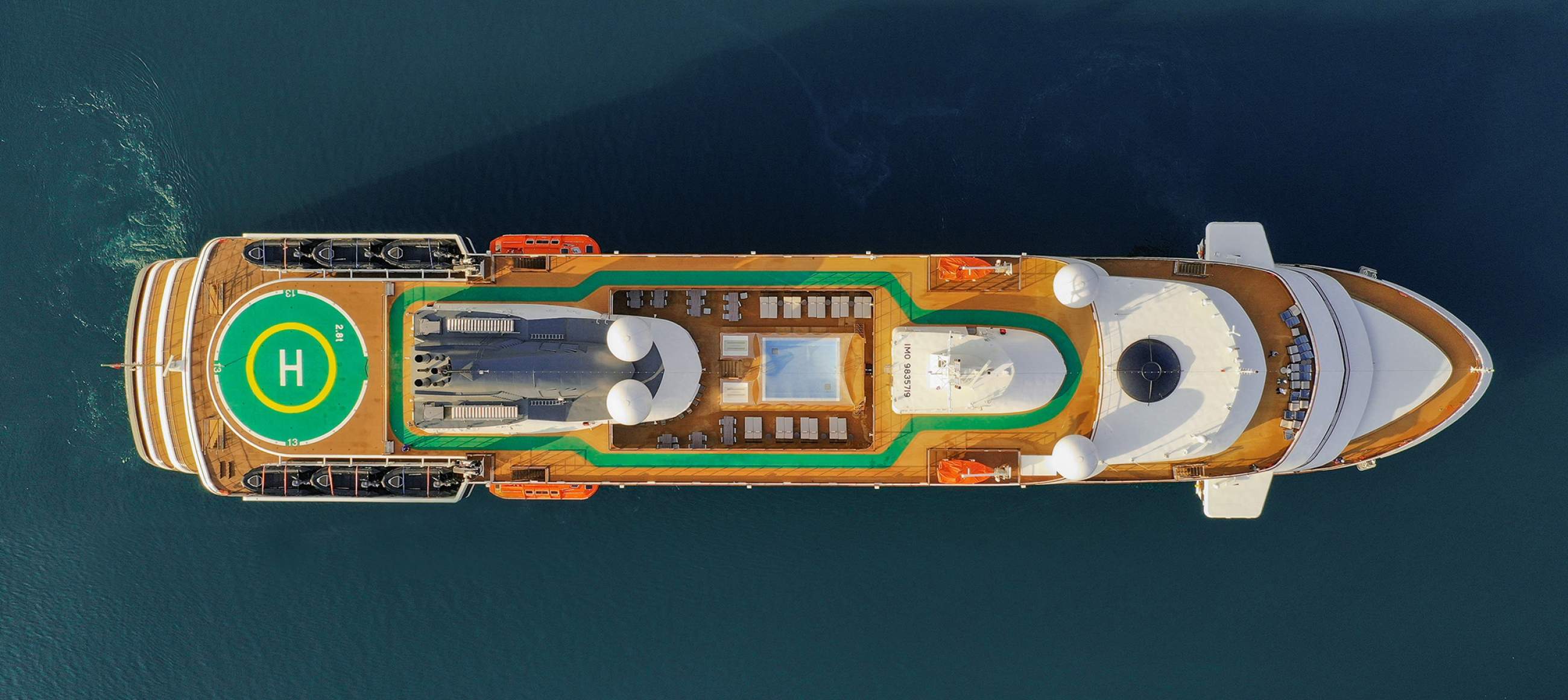 World Explorer sailing in Iceland