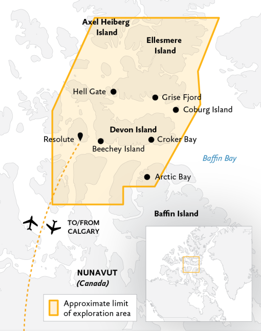 Canada’s Remote Arctic: Northwest Passage to Ellesmere and Axel Heiberg Islands